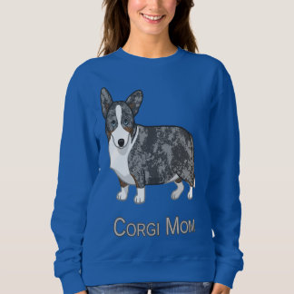 Cute Blue Merle Cardigan Welsh Corgi Mom Dog Lover Trui