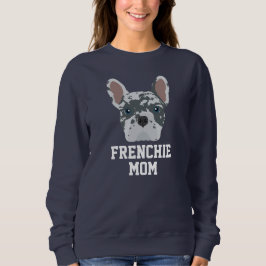 Cute Blue Merle Frenchie Dog mama Trui