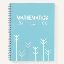Cute Blue Notebook Notitieboek