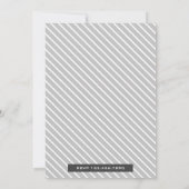 Cute Blue Octopus Baby shower Invitation Kaart (Achterkant)