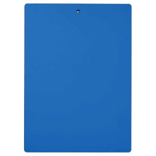 Cute Blue Octopus Clipboard Klembord (Achterkant)