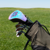 Cute blue octopus golfheadcover (Insitu)