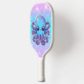 Cute blue octopus pickleball paddle (Links)