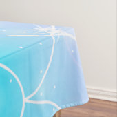 Cute blue octopus tafelkleed (Voorbeeld)