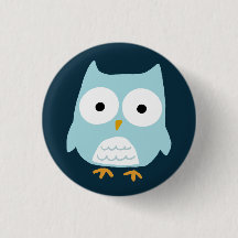 Cute Blue Owl