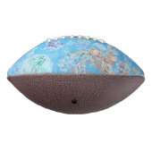 Cute blue pastel floral bandana american football (Gedraaid 270)