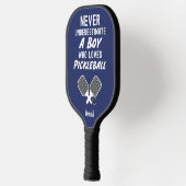 Cute Blue Pickleball Boys Gifts For Kids Player Pickleball Paddle (Links)