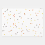 Cute Blue Pset Mix n Match Baby shower Inpakpapier Vel (Voorkant 2)