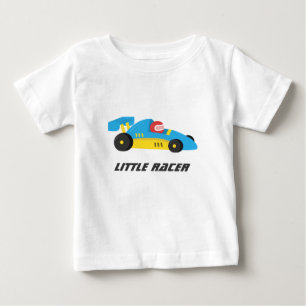 Cute Blue Race Car voor de kleine racer