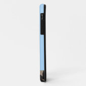 Cute Blue Scrub Jay Bird & Peanut Case-Mate iPhone Case (Achterkant/links)