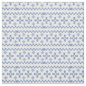 Cute Blue Snowflakes Pattern Thunder_Cove Stof (Swatch)