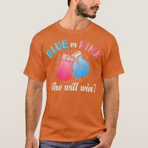 Cute Blue tegen Roze Genderkwesties Boer T-shirt