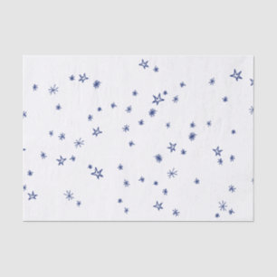Cute Blue Twinkle Little Star-weefselpapier Tissuepapier