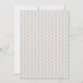 Cute Blue Waterverf Mermaid 2e verjaardag Kaart (Achterkant)