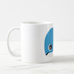 Cute Blue Whale Mok