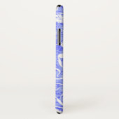 Cute blue white klassieker Case-Mate iPhone case (Achterkant / rechts)