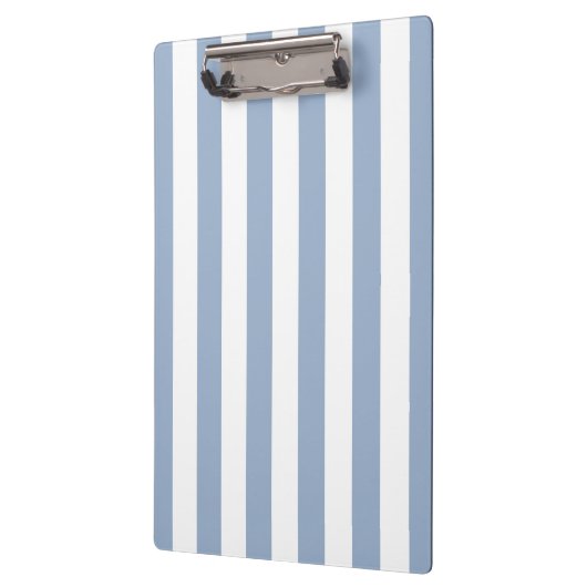 Cute Blue & White Stripe Clipboard  Klembord (Links)