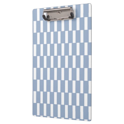 Cute Blue & White Stripe Clipboard  Klembord (Links)