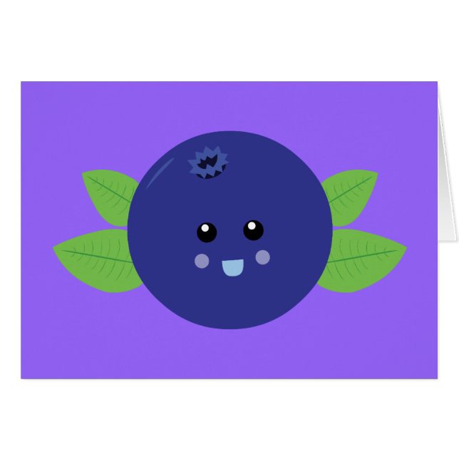 Cute Blueberry (Voorkant Horizontaal)