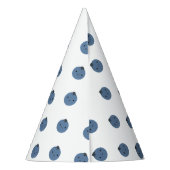 Cute Blueberry Feesthoedjes (Achterkant)