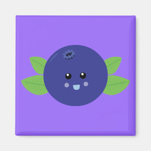 Cute Blueberry Magneet