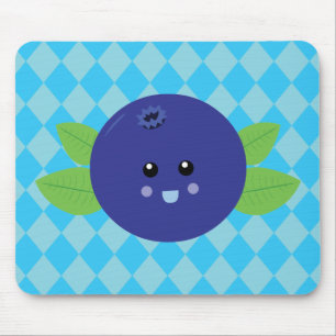 Cute Blueberry Muismat