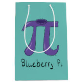Cute Blueberry Pi Symbol Wiskunde Leraar Medium Cadeauzakje (Voorkant)
