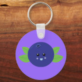 Cute Blueberry Sleutelhanger (Voorkant)