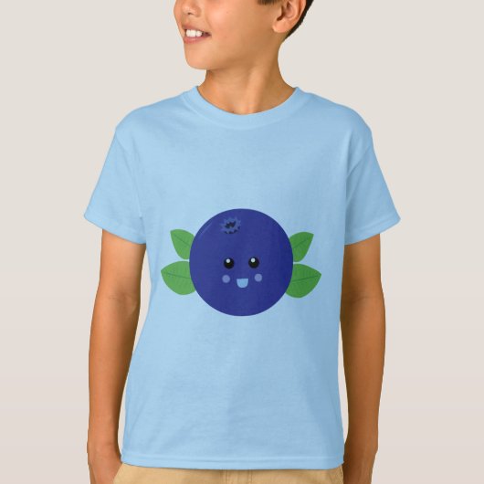 Cute Blueberry T-shirt (Voorkant)