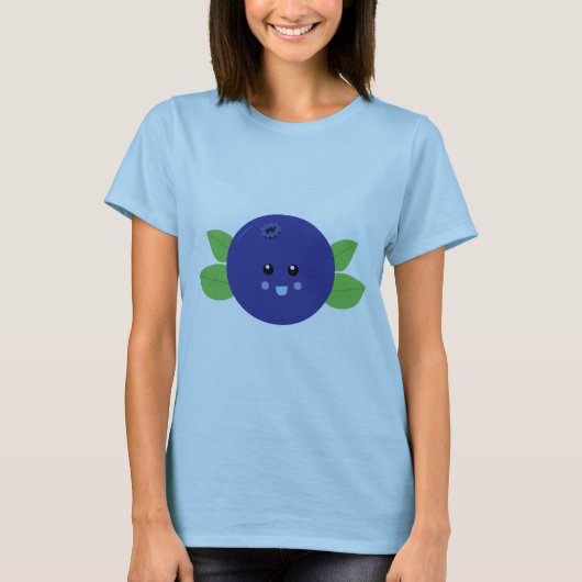Cute Blueberry T-shirt (Voorkant)