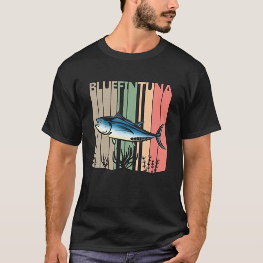Cute Bluefin Tuna Animal T-shirt (Voorkant)