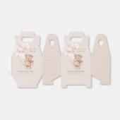 Cute Blush Barly Wait Beer Balloon Baby shower Bedankdoosjes (Uitgevouwen)
