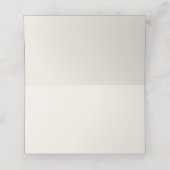 Cute Blush Pink Springtime Floral Plaatskaartje (Binnenkant ongevouwen)