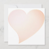 Cute blush roze grote hartslag eenvoudige minimali (Voorkant)