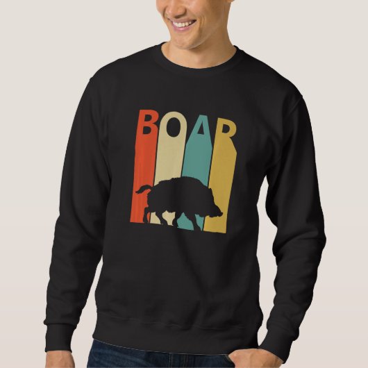 Cute Boar Animal Trui (Voorkant)