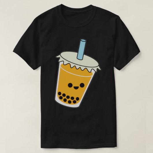 Cute Boba Cup T-shirt (Design voorkant)