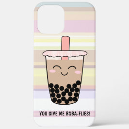 Cute Boba Milk Tea Pun Case-Mate iPhone Case