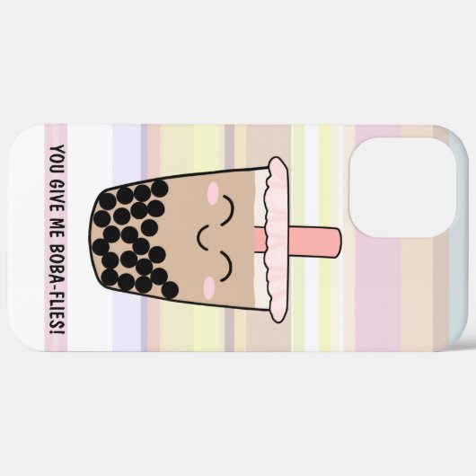 Cute Boba Milk Tea Pun Case-Mate iPhone Case (Achterkant / Rechts)