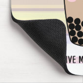 Cute Boba Milk Tea Pun Muismat (Hoek)