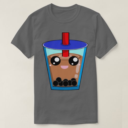 Cute Boba Tea 1 T-shirt (Design voorkant)