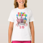 Cute Boba Tea Birthday Party Celebration T-Shirt<br><div class="desc">Dit leuke boba-theeT-shirt is de perfecte kleding voor je boba-thematisch verjaardagsfeest! Pas het aan met jouw naam en leeftijd en laat het feest beginnen!</div>