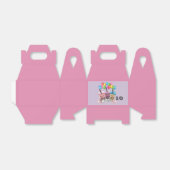 Cute Boba Tea Birthday Party Favor Box Bedankdoosjes (Uitgevouwen)