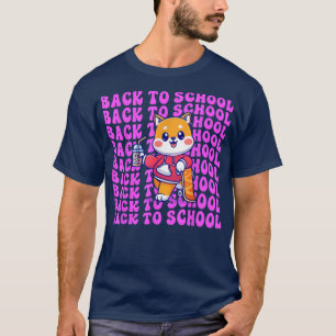 Cute Boba Tea Terug naar school Vroege Dag 1e T-shirt