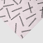 Cute Bobby Pins Tissue Paper Tissuepapier (Detail)