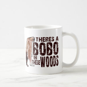 Cute BOBO SQUATCH IN DEZE BOSSEN - Bigfoot vinden Koffiemok