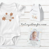 Cute bodysuit custom daisies for kids