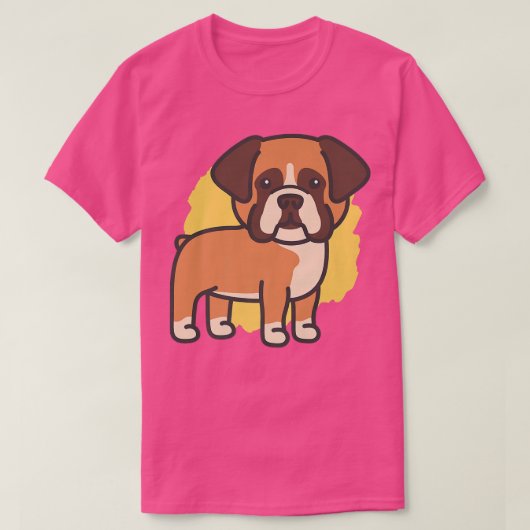 Cute Boer Dog Eigenaar Puppy Pet Hondenliefhebber T-shirt (Design voorkant)