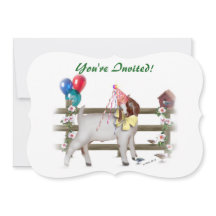 Cute Boer Goat Birthday Party