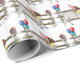 Cute Boer Goat Kind Birthday Cadeaupapier