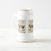 Cute Boerderij Country Kitchen decor stein Bierpul (Voorkant links)